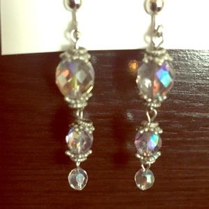 Clip on fashion bead earrings